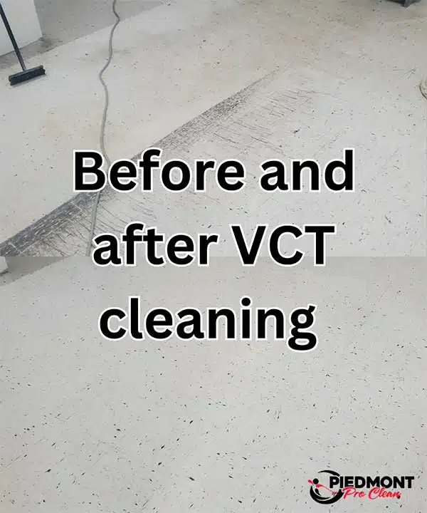 Polished Vinyl Composite Tile (VCT) Cleaning in Burlington